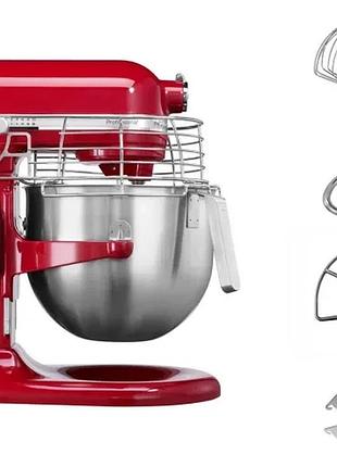 Кухонная машина (планетарный миксер) kitchenaid professional 6,9л 5ksm7990xeer новая!