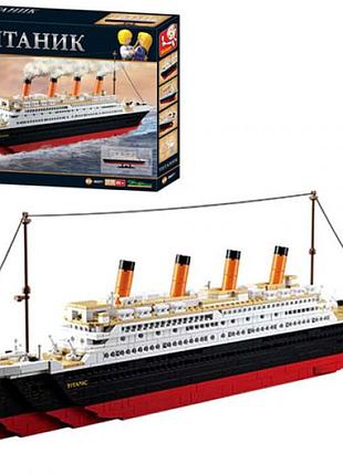 Конструктор sluban корабль "титаник" 38.5см, 1:700, 1012 дет