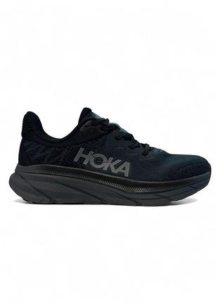 Чорні кросівки унісекс hoka one challenger atr 7 black х хока 43