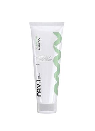 Fav.1 112 restore shampoo — аминокислотный восстанавливающий шампунь для волос, 250 мл