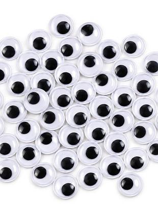 Декоративные глазки для творчества mov-eye-10-50, 10 мм, пакет ~ 50 шт