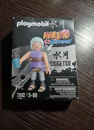 Коллекционная фигурка playmobil naruto shippuden suigetsu (71112)