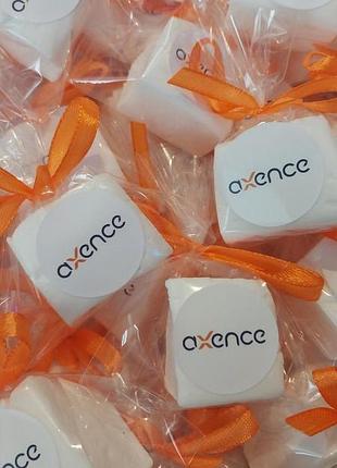 Маршмеллоу с логотипом axence