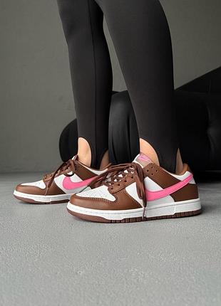 😍 женские кроссовки nike sb dunk smokey mauve playful pink