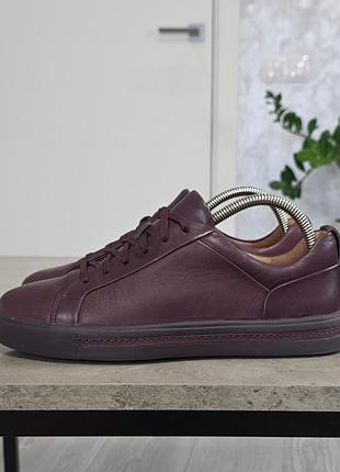 Кожаные кроссовки clarks оригинал 3