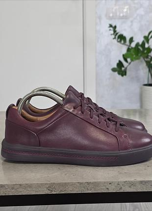 Кожаные кроссовки clarks оригинал