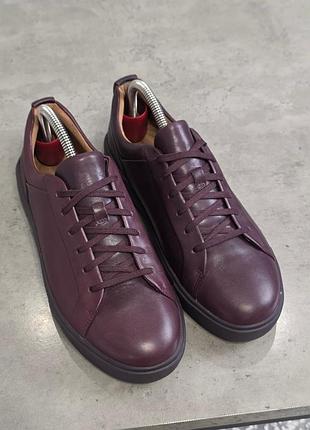 Кожаные кроссовки clarks оригинал 2