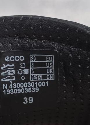 Шкіряні кросівки ecco оригінал 5