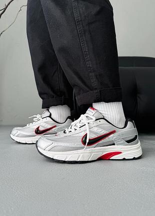 Мужские кроссовки nike initiator silver/red gore-tex