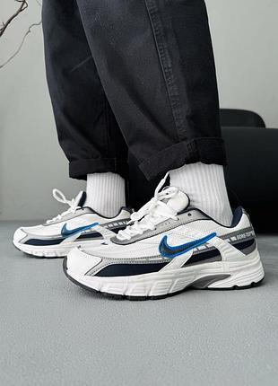 Мужские кроссовки nike initiator white/gray/blue gore-tex