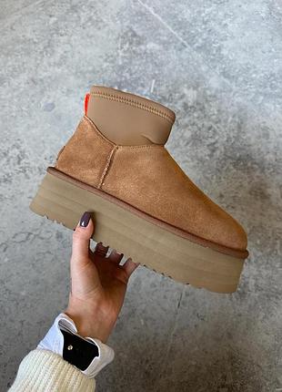 Ugg classic mini dipper chestnut 2