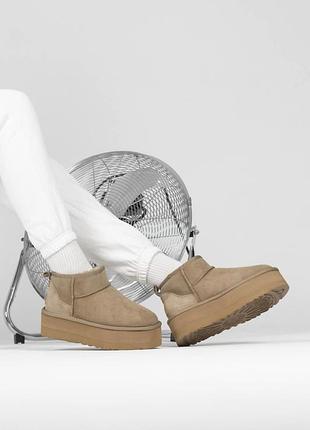 Ugg ultra mini platform khaki 2