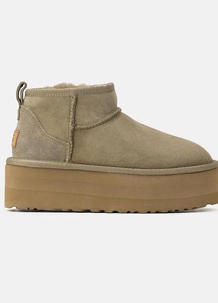 Ugg ultra mini platform khaki 3