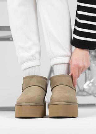 Ugg ultra mini platform khaki 5