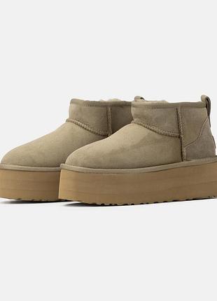 Ugg ultra mini platform khaki 4