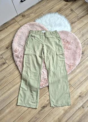 Брюки женские лен коттон вискоза h&amp;m