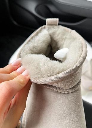 Ugg ultra mini platform light grey 3