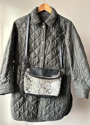 Куртка жіноча демісезонна стебана подовжена р.s massimo dutti