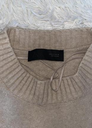 Светр жіночий zara бежевий розмір s