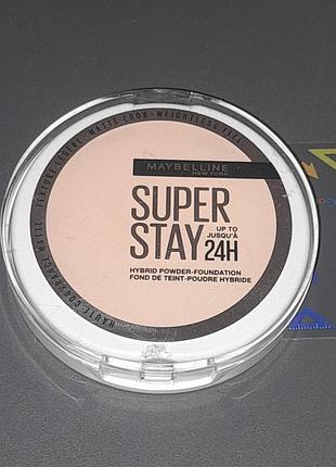 Нова! пудра maybelline super stay hybrid powder-foundation