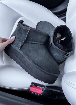 Ugg ultra mini platform black