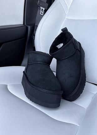 Ugg ultra mini platform black 4