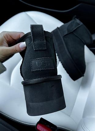 Ugg ultra mini platform black 8