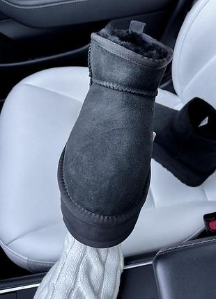 Ugg ultra mini platform black 3
