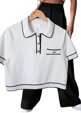 Стильна укорочена кофта h&m