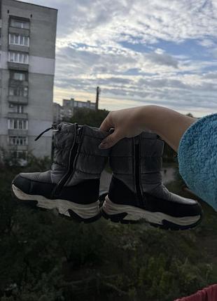 Дутики чобітки для дівчаток 5