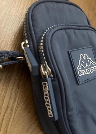 Сумка унісекс kappa phonebag синя 3