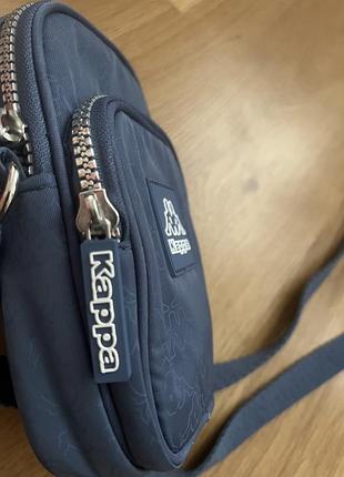 Сумка унісекс kappa phonebag синя 4