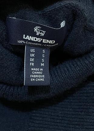 Кашемировий светр гольф lands’end 4