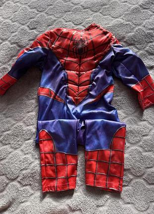 Карнавальний костюм дитячий spider-man червоно-синій
