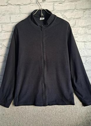 Чоловіча флісова кофта на блискавці crane basic (розмір 56 / xxl)