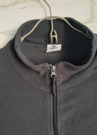 Мужская флисовая кофта на молнии crane basic (размер 56 / xxl) 5