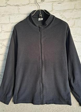 Мужская флисовая кофта на молнии crane basic (размер 56 / xxl) 3