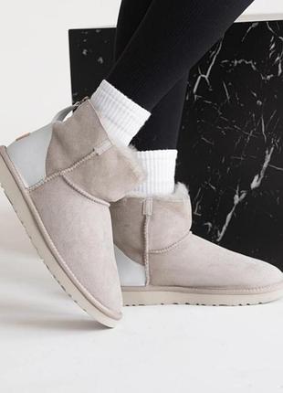 Ugg zip mini light grey chromium 1 zip