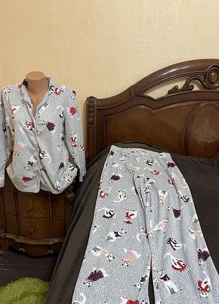 Піжама флісова m&s з німеччини 3