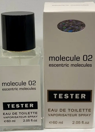 Тестер hologram унисекс escentric molecules molecule 02 / эксцентрик молекула молекула 02 / 60 мл