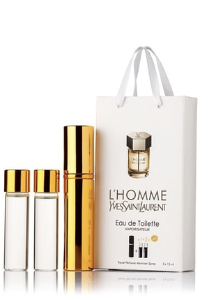 Парфюм набор yves saint laurent l'homme (ив сен лоран л'хом) 45 мл