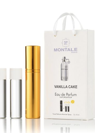 Парфюм набор 3/15 мл montale vanilla cake (монталь ванильный кейк) 45 мл