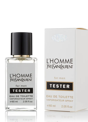 Тестер hologram hologram yves saint laurent l'homme (ив сен лоран л'хом) 60 мл