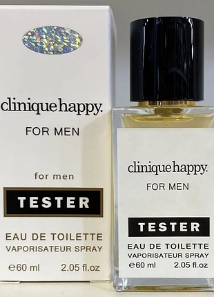 Тестер hologram для чоловіків тестер clinique happy for men/клиник хеппі фо мен/60 мл.