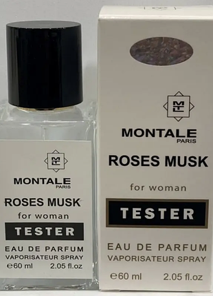 Тестер hologram унісекс montale roses musk / монталь рожевий мускус / 60 мл