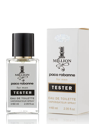 Тестер hologram paco rabanne 1 million / пако рабан 1 миллион / 60 ml