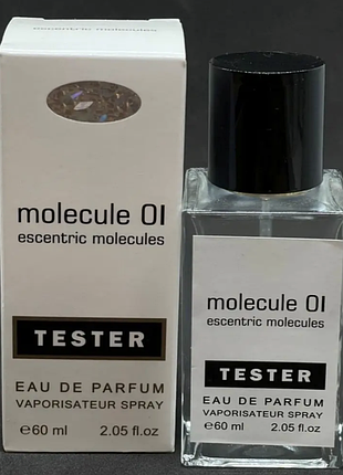 Тестер hologram escentric molecules molecule 01 /эсцентрик молекула молекула 01 / 60 мл