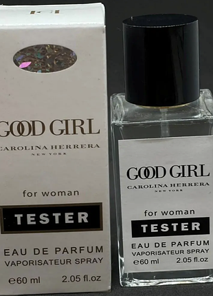 Тестер hologram carolina herrera good girl (кароліна херера гуд герл) 60 мл