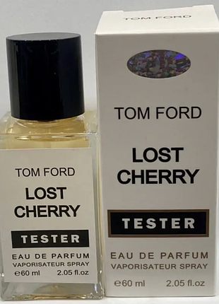Тестер hologram унісекс туалетна вода tom ford lost cherry / том форд лост черрі/вишня / 60 мл