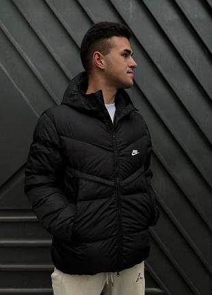 Пуховик nike storm-fit black 2